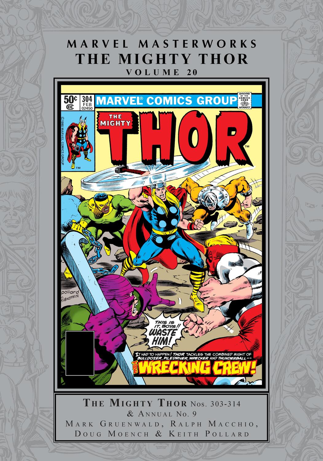 Cover: 9781302928711 | Marvel Masterworks: The Mighty Thor Vol. 20 | Mark Gruenwald (u. a.)