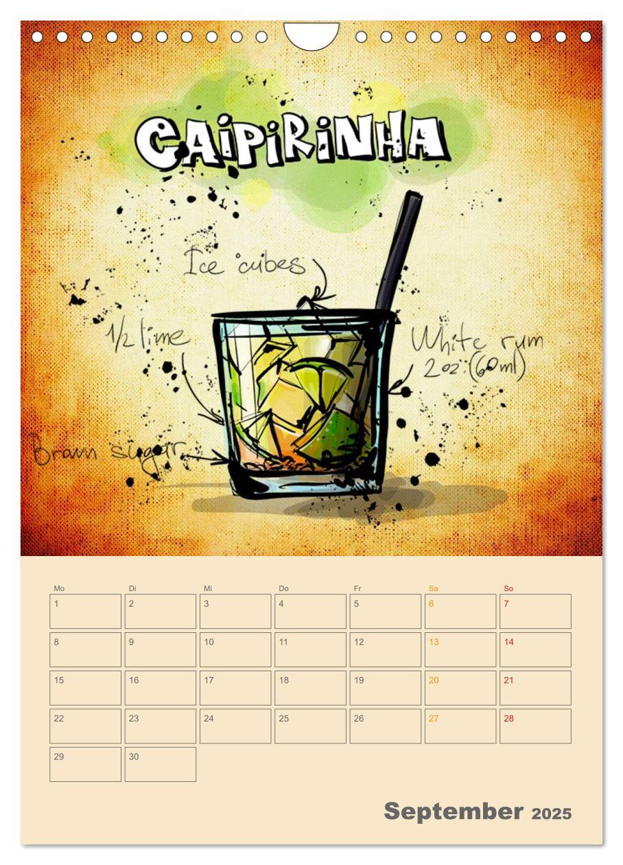 Bild: 9783457038499 | Coole Cocktails (Wandkalender 2025 DIN A4 hoch), CALVENDO...