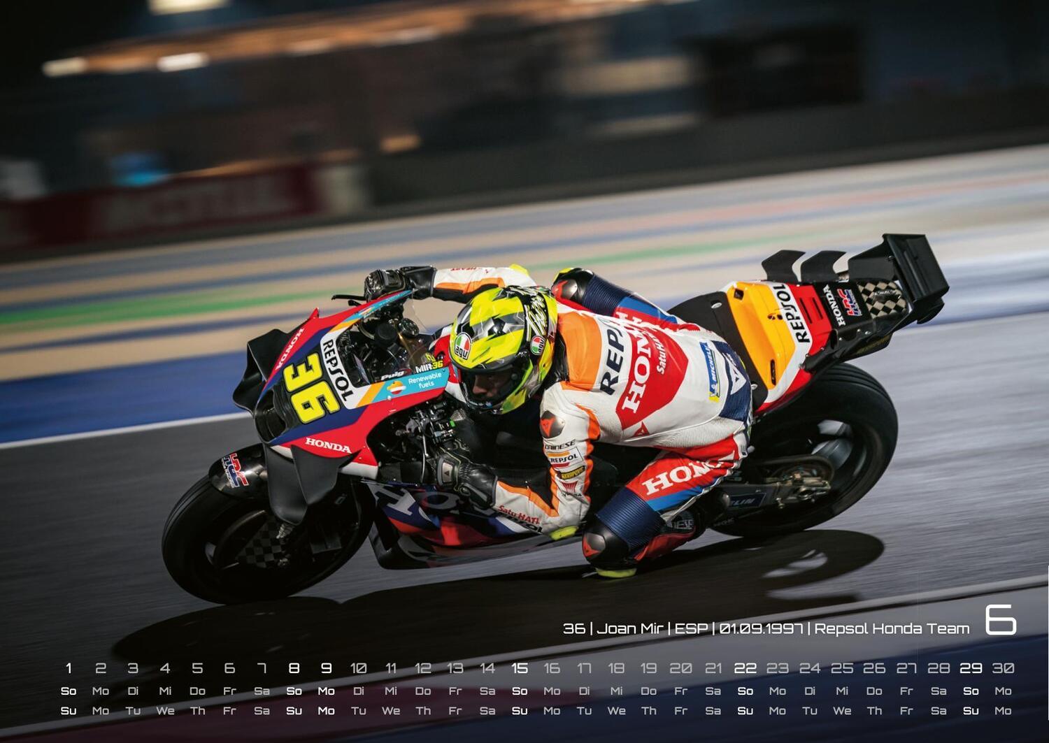 Bild: 9783986734022 | Motorrad Grand Prix 2025 - Kalender MotoGP DIN A2 | GP-Fever. de