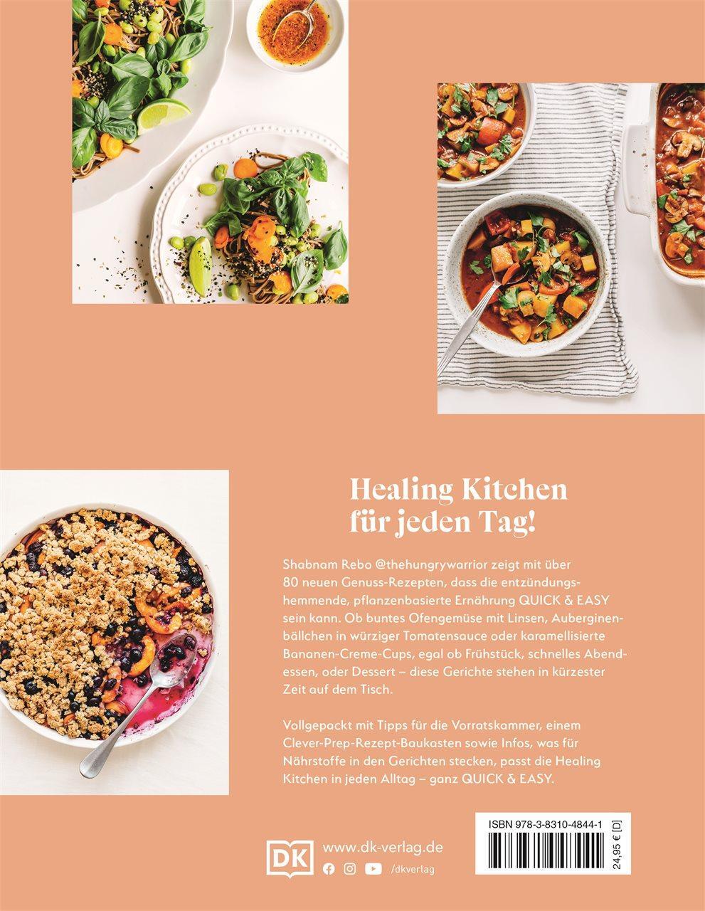 Rückseite: 9783831048441 | Healing Kitchen - Quick &amp; Easy | Shabnam Rebo | Buch | 192 S. | 2024
