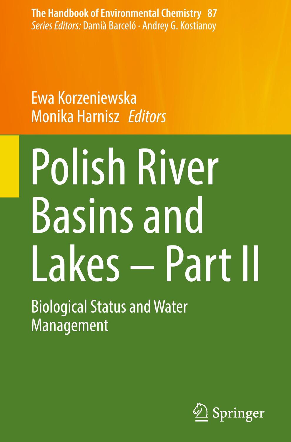 Cover: 9783030121389 | Polish River Basins and Lakes ¿ Part II | Monika Harnisz (u. a.) | xiv