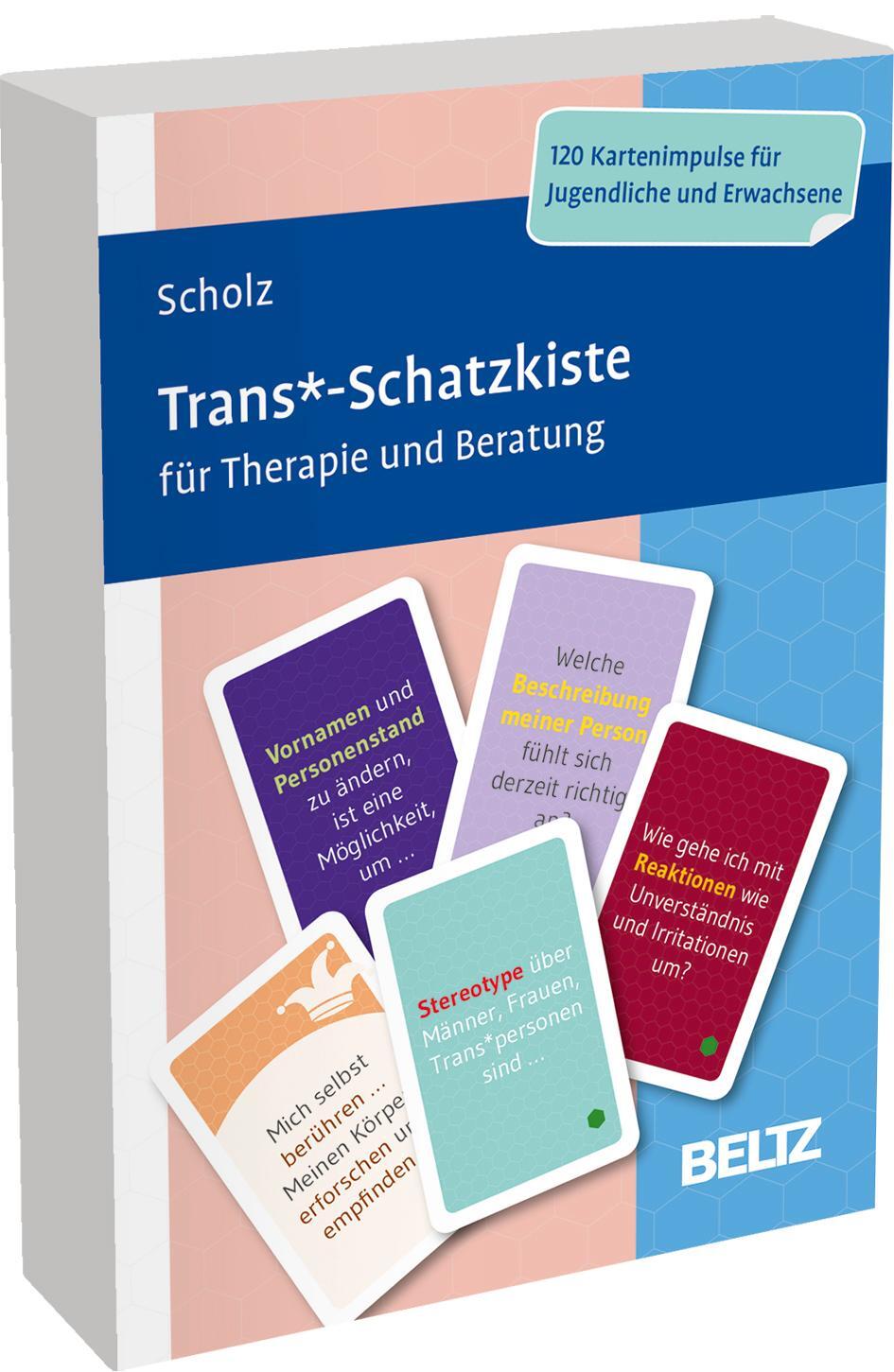 Cover: 4019172101459 | Trans*Schatzkiste für Therapie und Beratung | Falk Peter Scholz | Buch