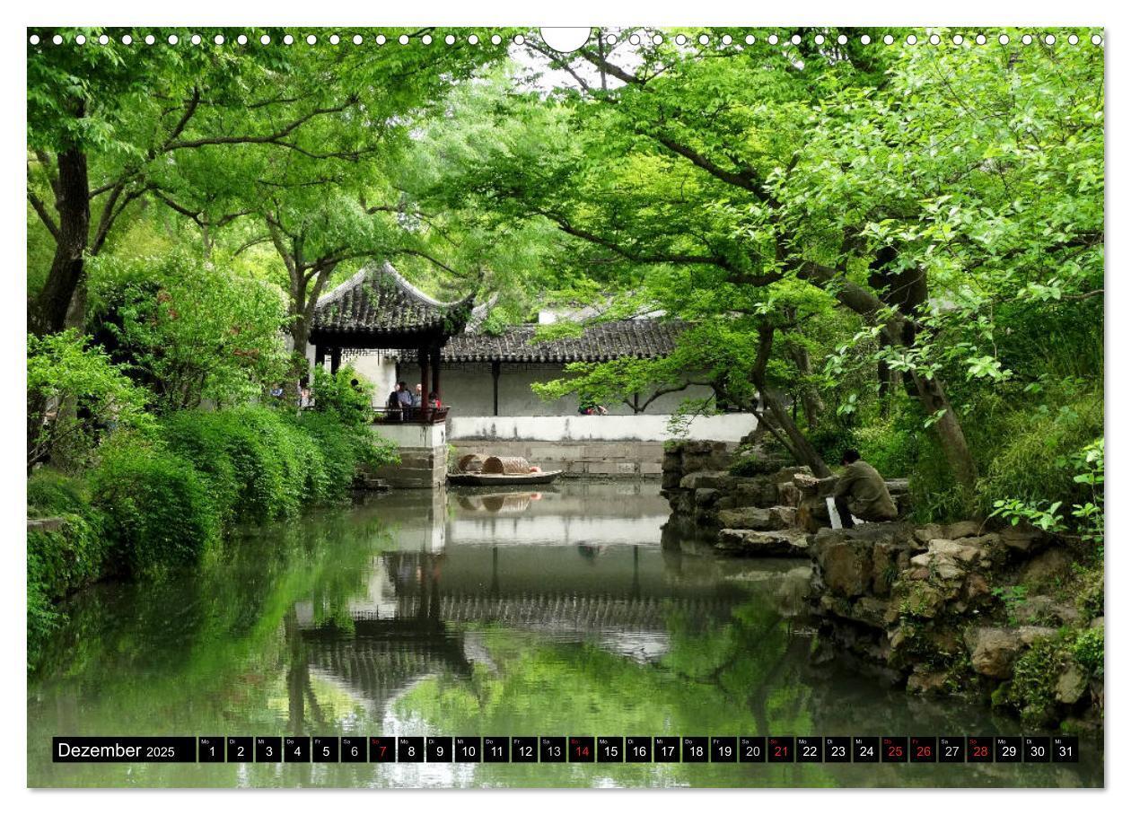 Bild: 9783435335978 | Im chinesischen Garten (Wandkalender 2025 DIN A3 quer), CALVENDO...