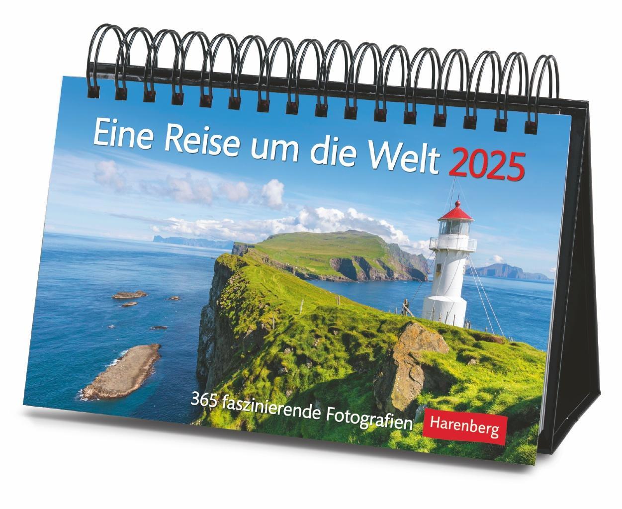 Cover: 9783840033872 | Eine Reise um die Welt Premiumkalender 2025 - 365 faszinierende...