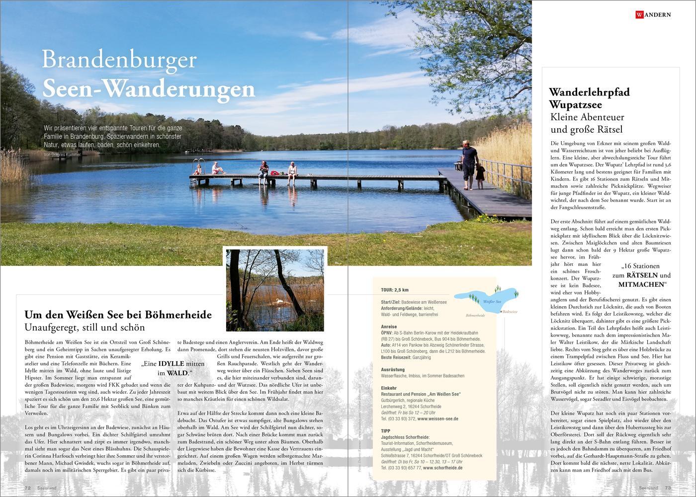 Bild: 9783946148340 | Seenland 2024 | Reisemagazin für Mecklenburg und Brandenburg | Buch