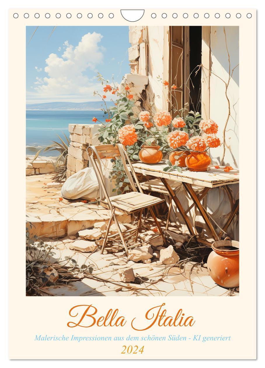 Cover: 9783383679704 | Bella Italia (Wandkalender 2024 DIN A4 hoch), CALVENDO Monatskalender
