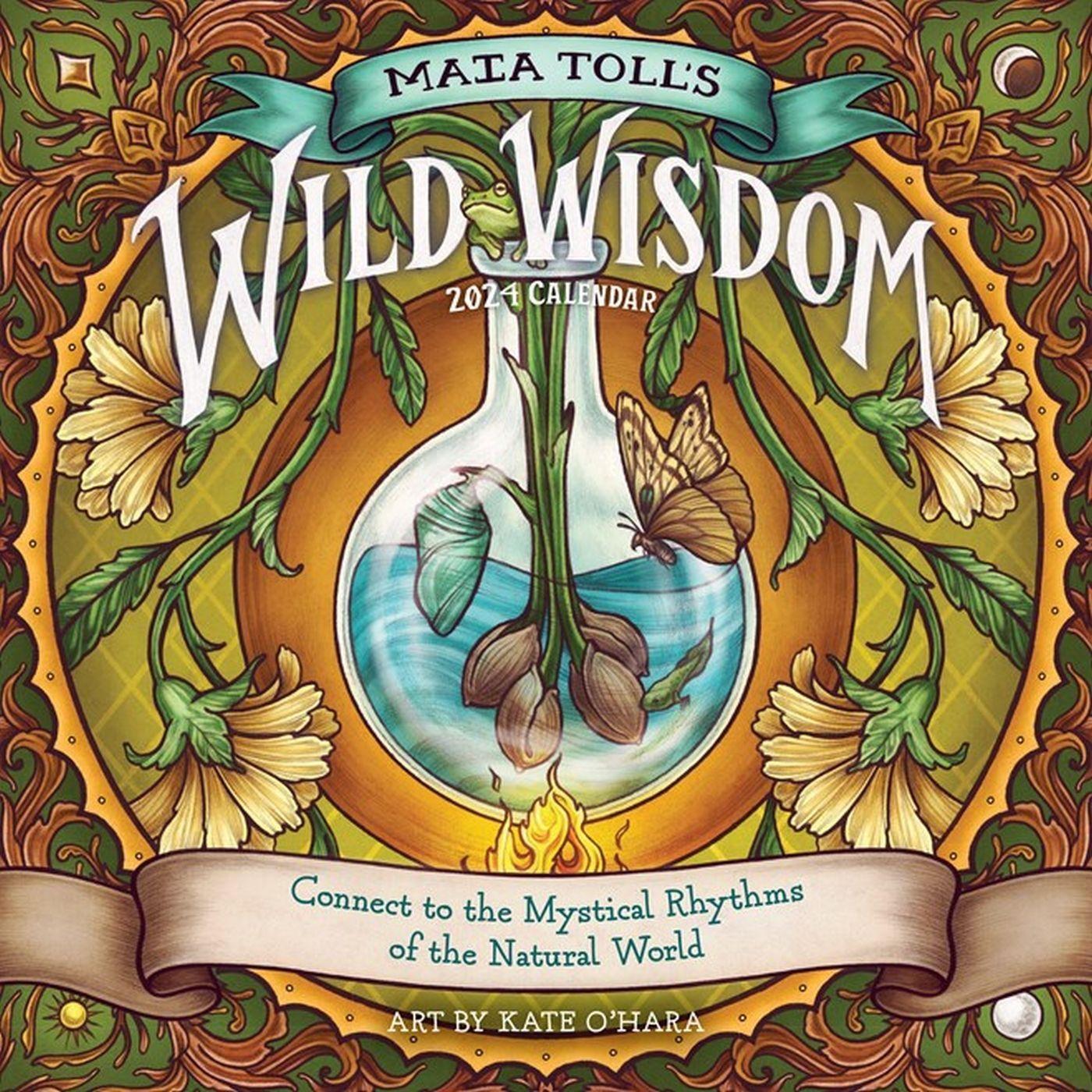 Cover: 9781523518951 | Maia Toll's Wild Wisdom Wall Calendar 2024 | Maia Toll | Kalender