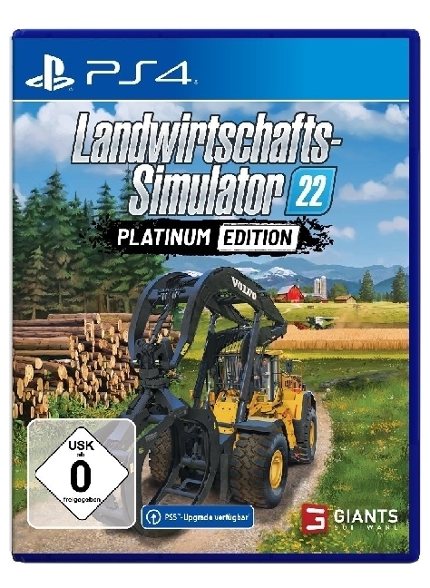 Cover: 4064635400334 | Landwirtschafts-Simulator 22: Platinum-Edition, 1 PS4-Disc | Für PS4