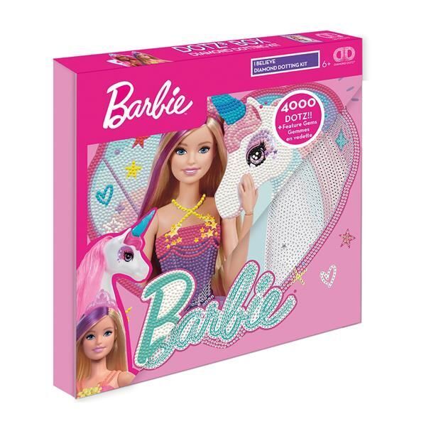 Cover: 4895225928712 | Diamond Dotz Barbie mit Einhorn | Stück | 2592871 | Deutsch | 2024