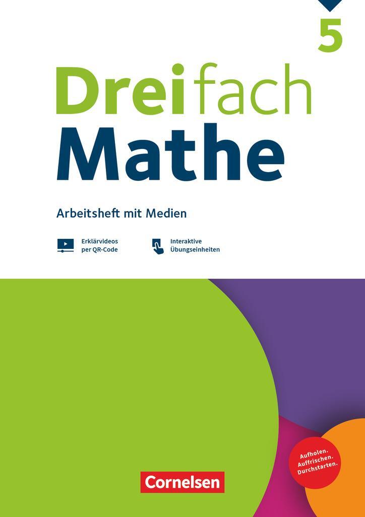 Cover: 9783060011667 | Dreifach Mathe 5. Schuljahr - Zu allen Ausgaben - Arbeitsheft mit...