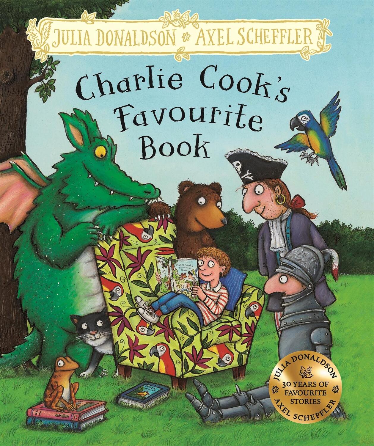 Cover: 9781509851560 | Charlie Cook's Favourite Book | Hardback Gift Edition | Donaldson