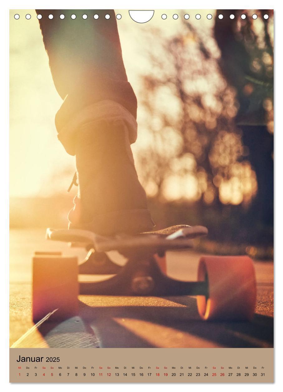 Bild: 9783435931675 | Skateboarding - einfach Spaß (Wandkalender 2025 DIN A4 hoch),...