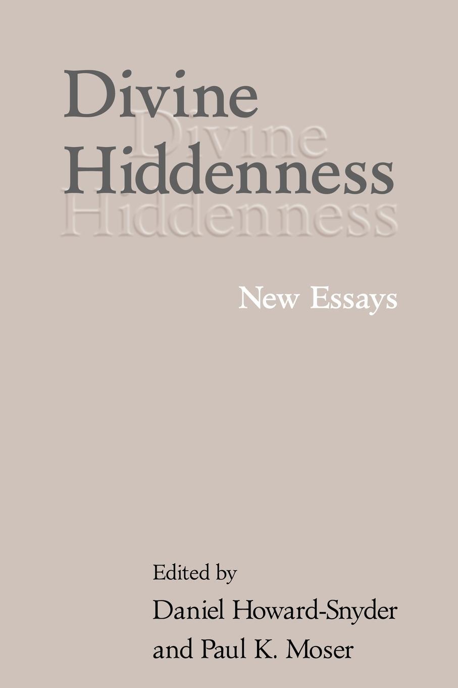 Cover: 9780521006101 | Divine Hiddenness | New Essays | Paul K. Moser | Taschenbuch | 2002
