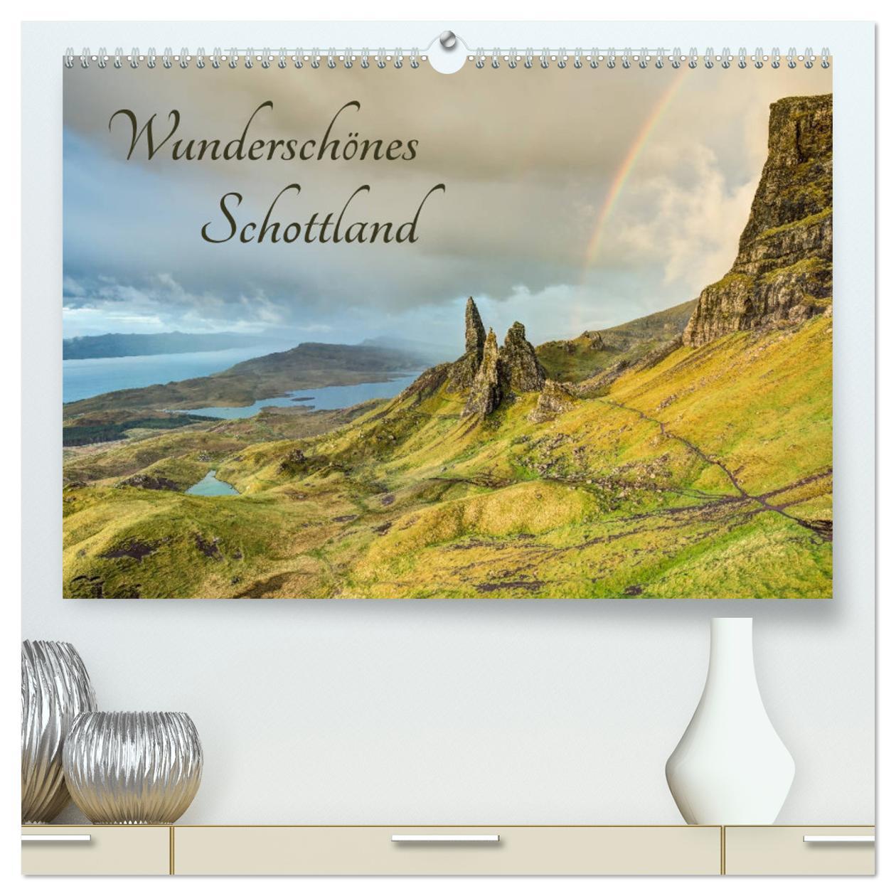 Cover: 9783435347186 | Wunderschönes Schottland (hochwertiger Premium Wandkalender 2025...