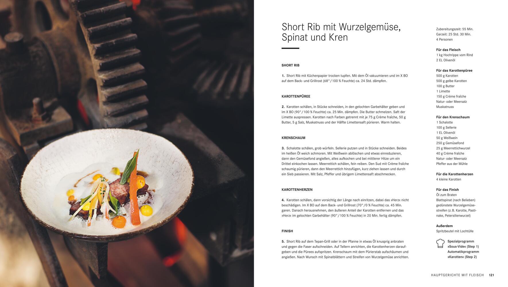 Bild: 9783833883460 | Sterneküche aus dem Dampfbackofen | Rezepte für den BORA X BO | Buch