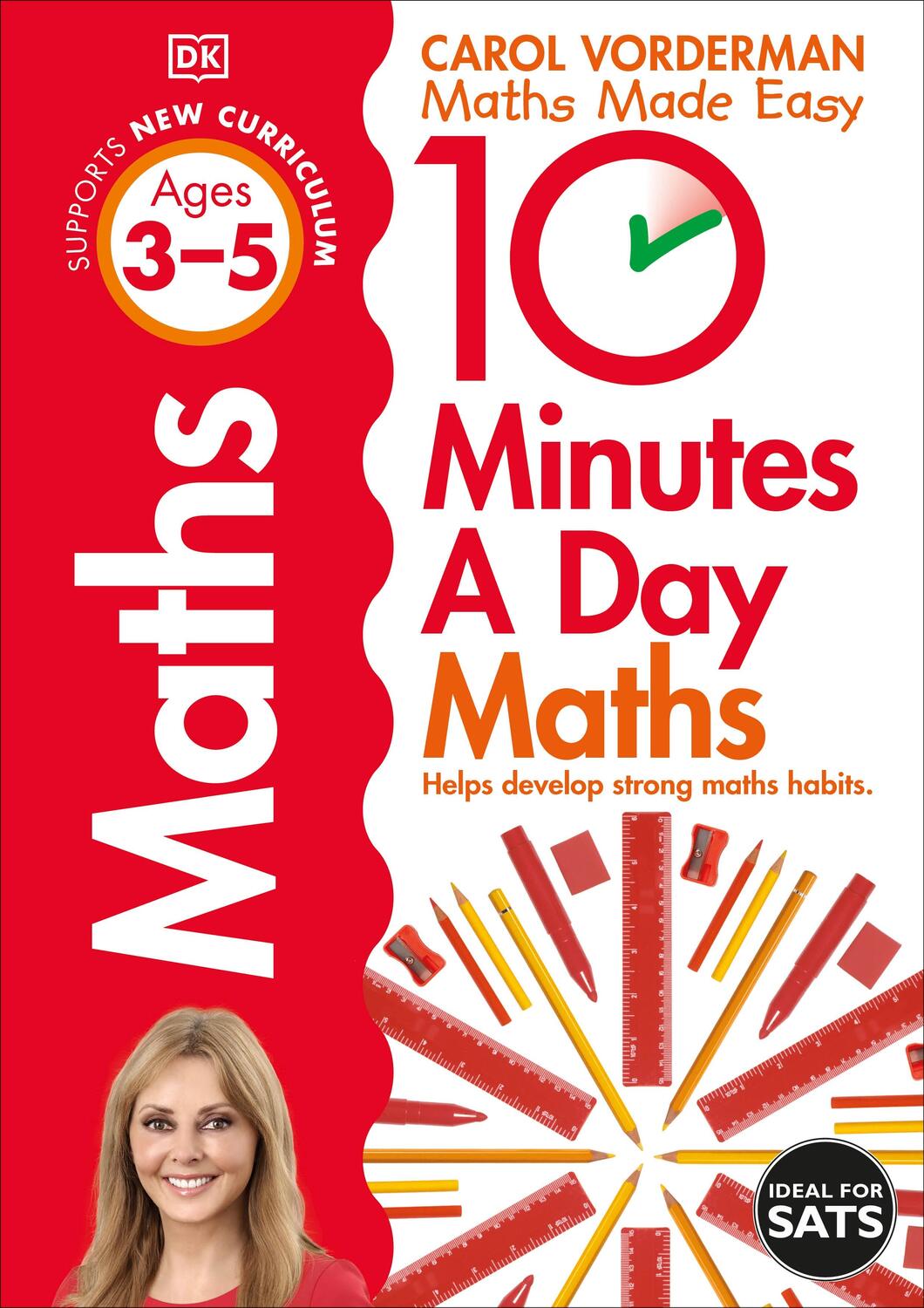 Cover: 9780241466841 | 10 Minutes A Day Maths, Ages 3-5 (Preschool) | Carol Vorderman | Buch
