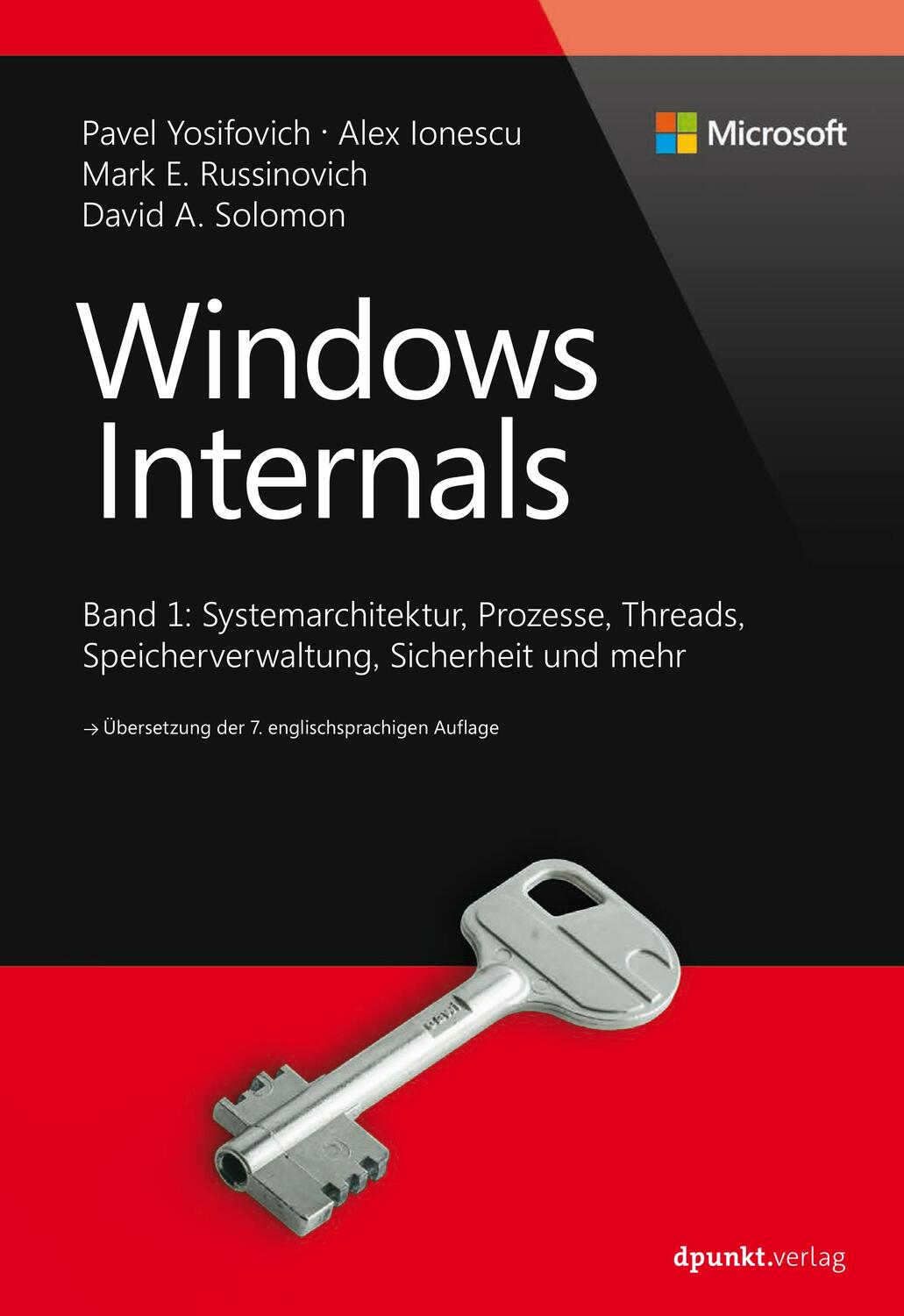 Cover: 9783864905384 | Windows Internals | Pavel Yosifovich (u. a.) | Buch | XXII | Deutsch