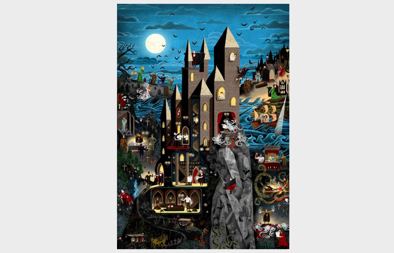 Bild: 9781913947774 | The World of Dracula 1000 Piece Puzzle | Adam Simpson (u. a.) | Spiel