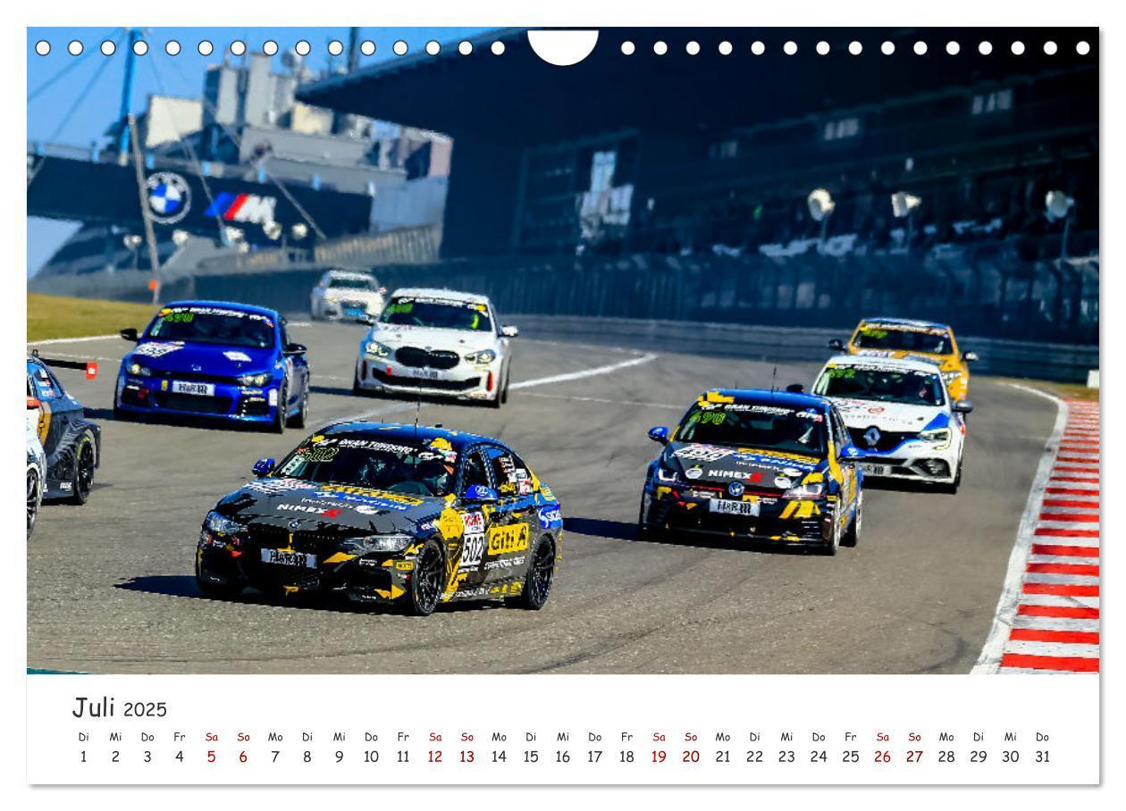 Bild: 9783383927331 | Nüburgring Langstrecken Serie 2025 (Wandkalender 2025 DIN A4 quer),...