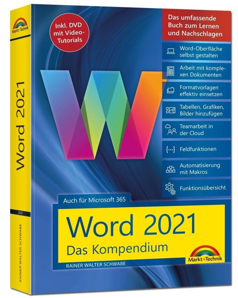 Cover: 9783959825108 | Word 2021 - Das umfassende Kompendium für Einsteiger und...
