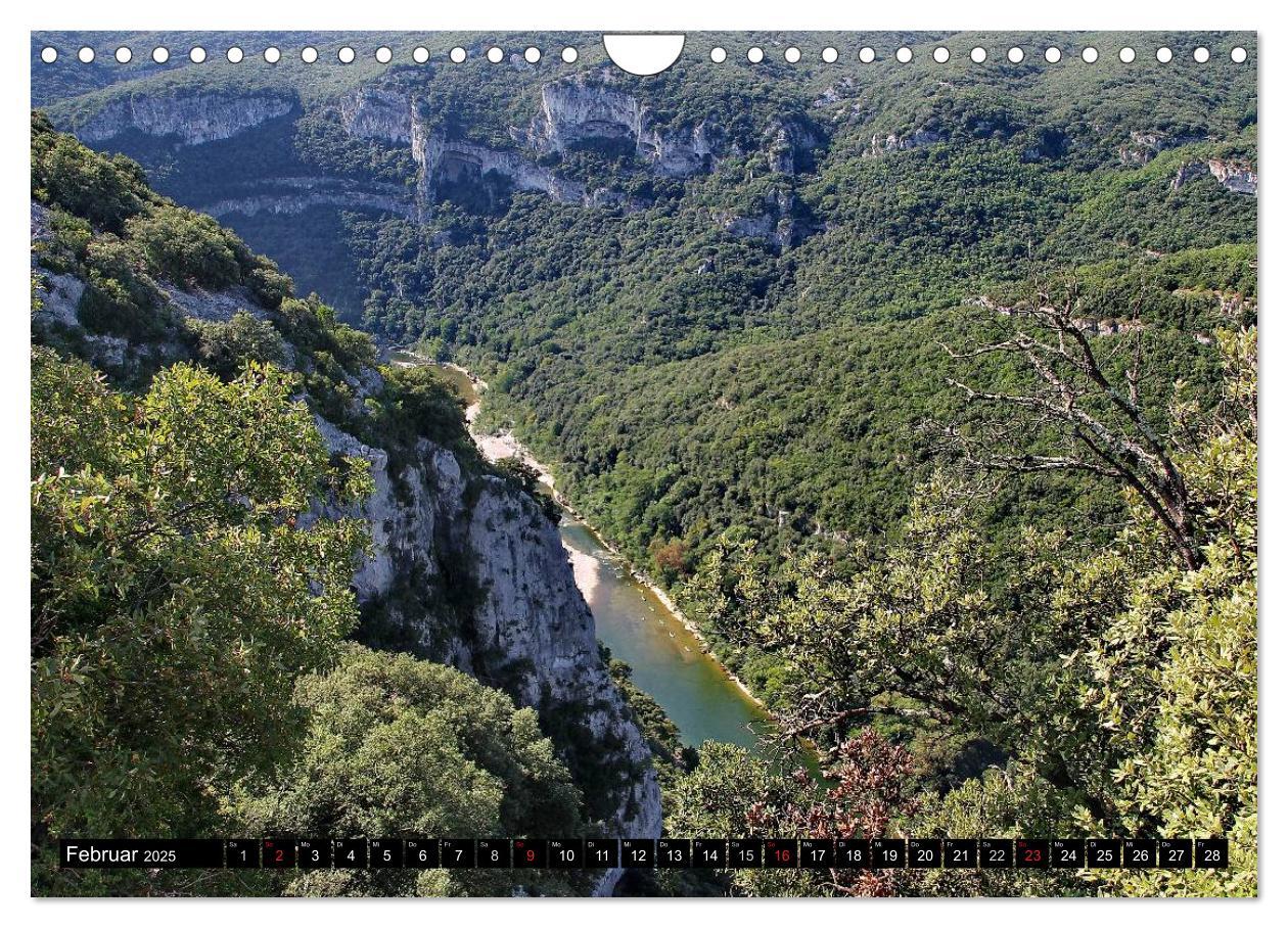 Bild: 9783435533862 | Ardèche, Grand Canyon Europas (Wandkalender 2025 DIN A4 quer),...