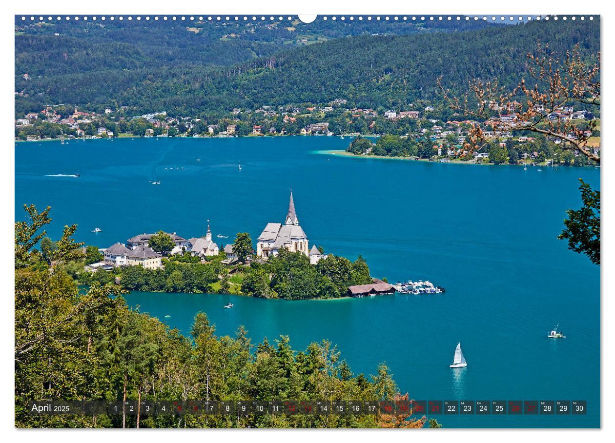 Bild: 9783383819360 | Der Wörthersee - Österreichs Riviera (Wandkalender 2025 DIN A2...