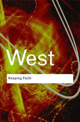 Cover: 9780415964814 | Keeping Faith | Philosophy and Race in America | Cornel West | Buch