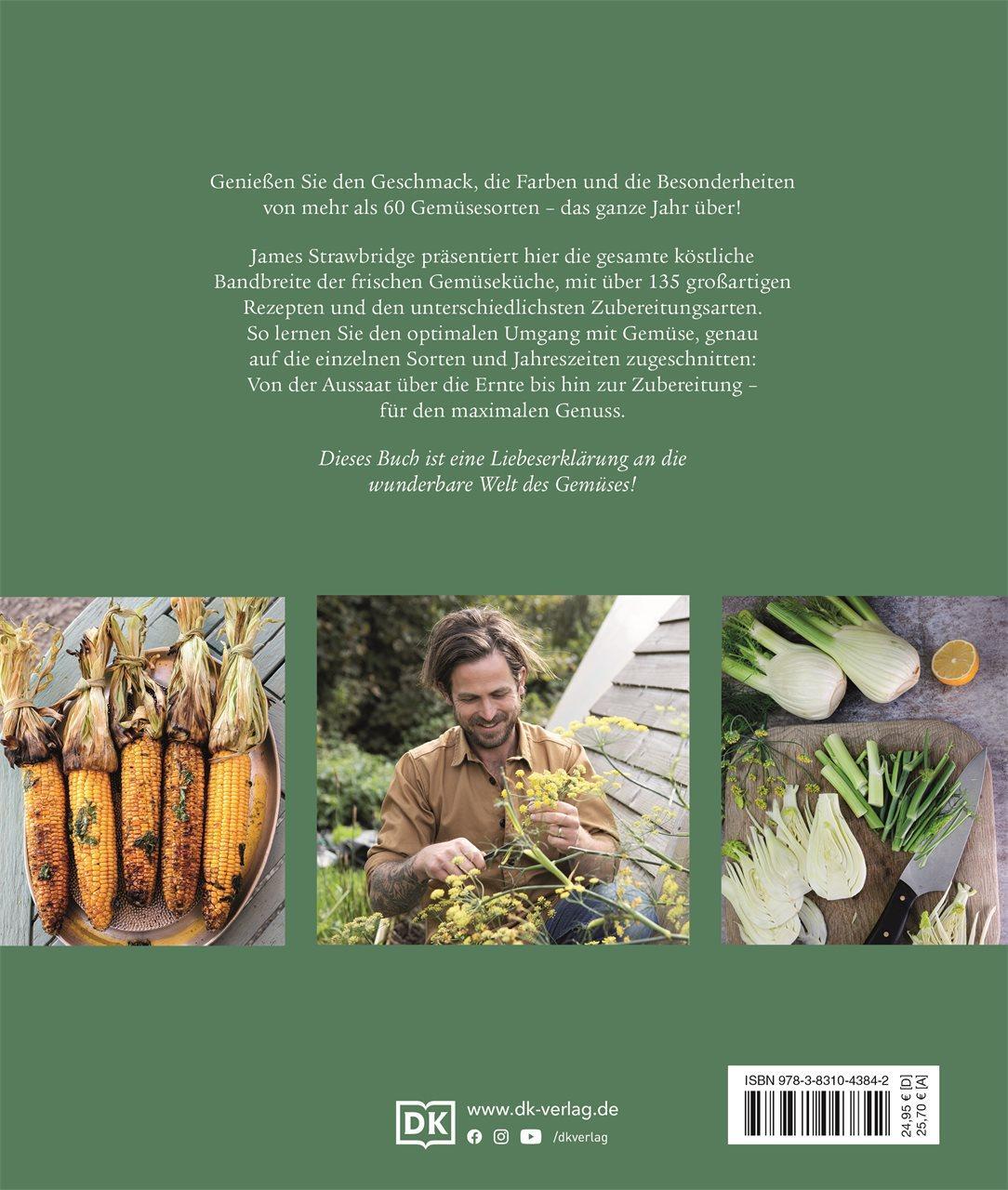 Rückseite: 9783831043842 | Frische Gemüseküche | James Strawbridge | Buch | 304 S. | Deutsch