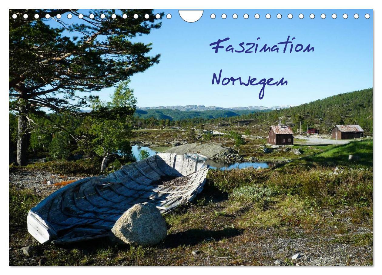Cover: 9783383545672 | Faszination Norwegen (Wandkalender 2024 DIN A4 quer), CALVENDO...