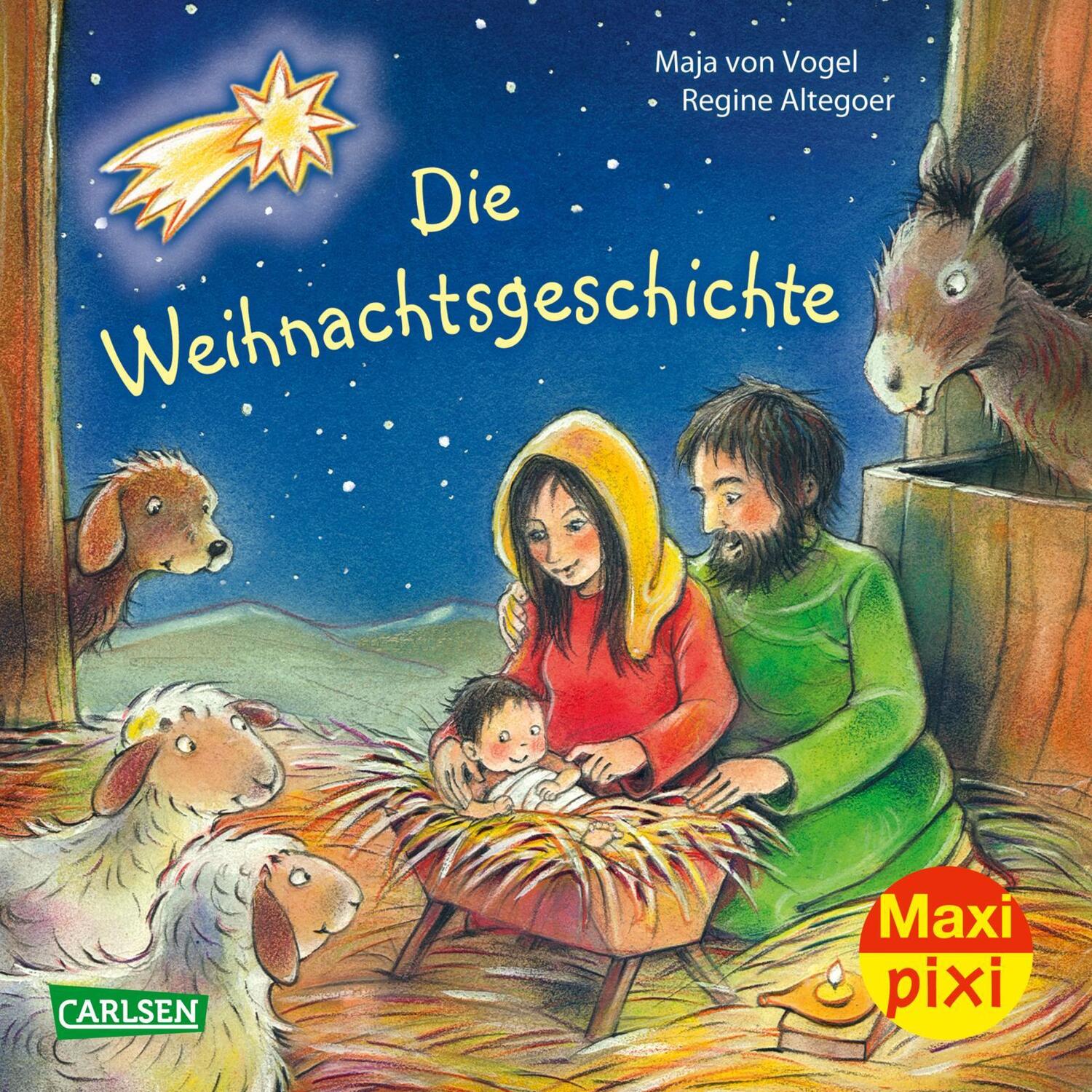 Cover: 9783551059703 | Maxi Pixi 421: VE 5: Die Weihnachtsgeschichte (5 Exemplare) | Vogel