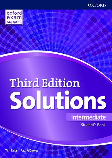 Cover: 9780194504492 | Solutions: Intermediate: Student's Book | Leading the way to success