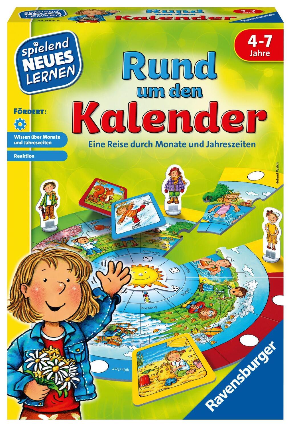 Cover: 4005556249848 | Rund um den Kalender | Spiel | Deutsch | 2018 | Ravensburger