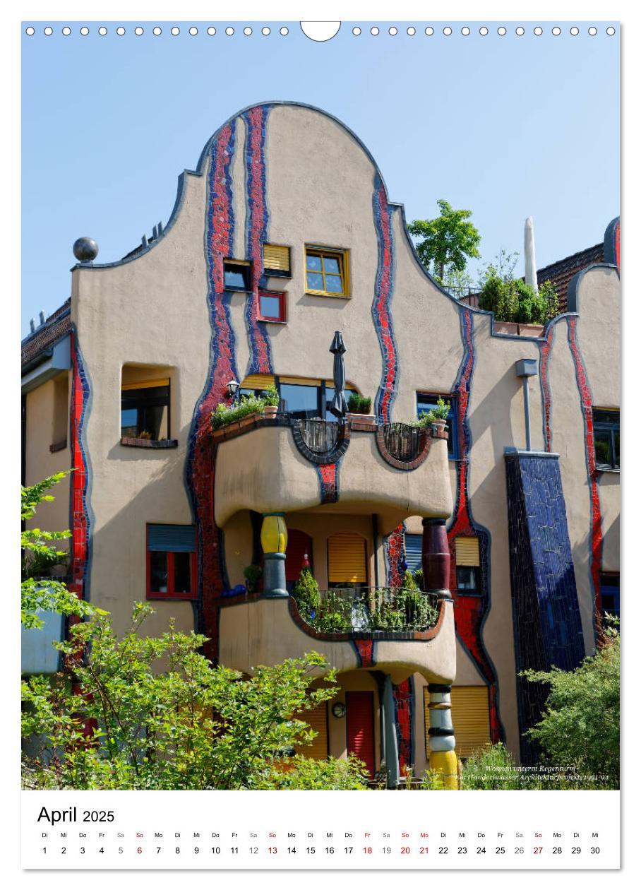 Bild: 9783457004883 | Wohnen unterm Regenturm - Ein Hundertwasser Architekturprojekt,...