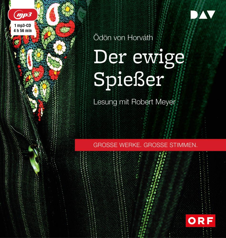 Cover: 9783742400307 | Der ewige Spießer, 1 Audio-CD, 1 MP3 | Ödön von Horváth | Audio-CD