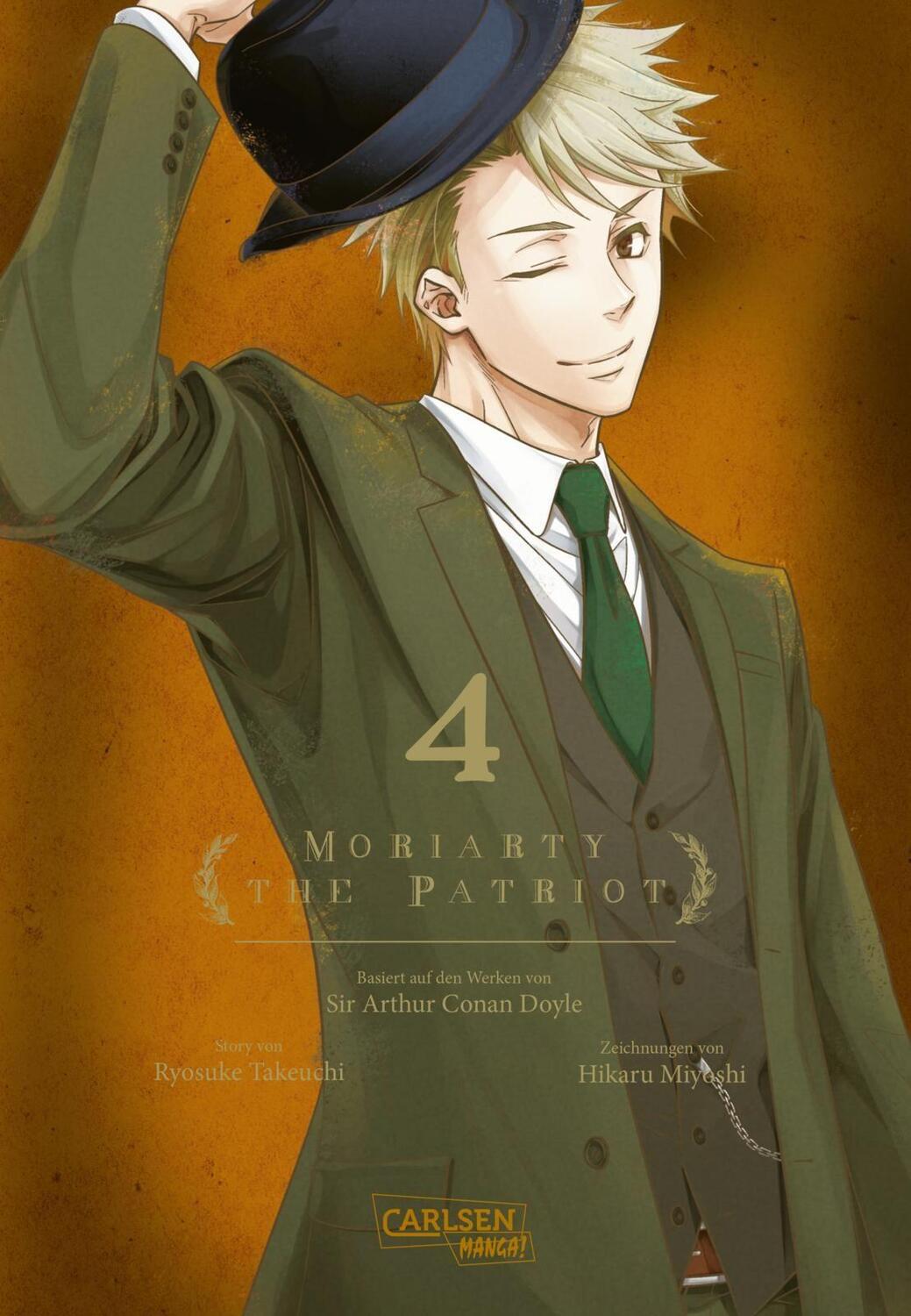 Cover: 9783551731067 | Moriarty the Patriot 4 | Ryosuke Takeuchi (u. a.) | Taschenbuch | 2019