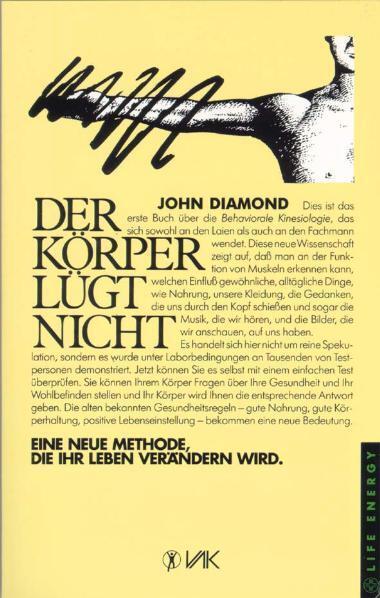 Cover: 9783924077006 | Der Körper lügt nicht | John Diamond | Taschenbuch | 205 S. | Deutsch