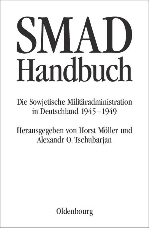 Cover: 9783486586961 | SMAD-Handbuch | Wladimir P. Koslow (u. a.) | Buch | IX | Deutsch
