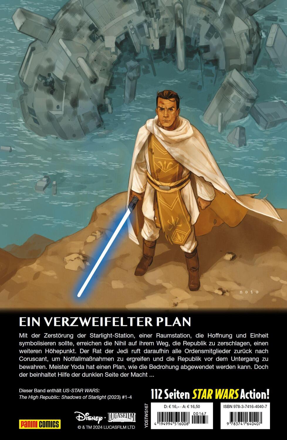 Rückseite: 9783741640407 | Star Wars Comics: Die Hohe Republik - Die Schatten von Starlight