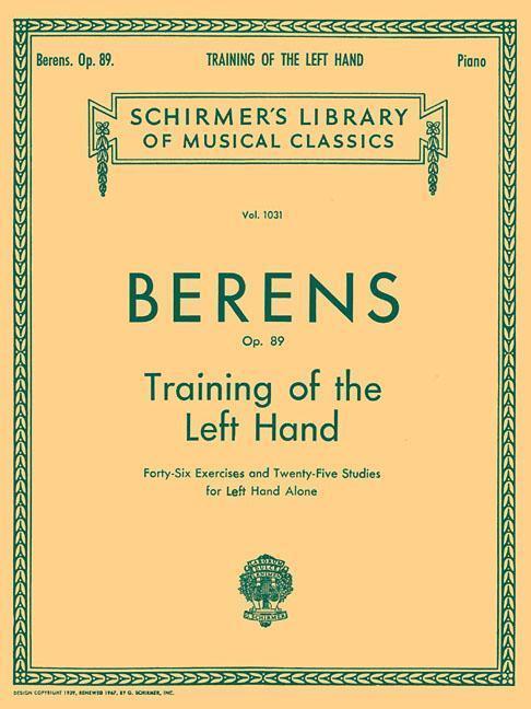 Cover: 73999574609 | Training of the Left Hand, Op. 89 | Taschenbuch | Buch | Englisch
