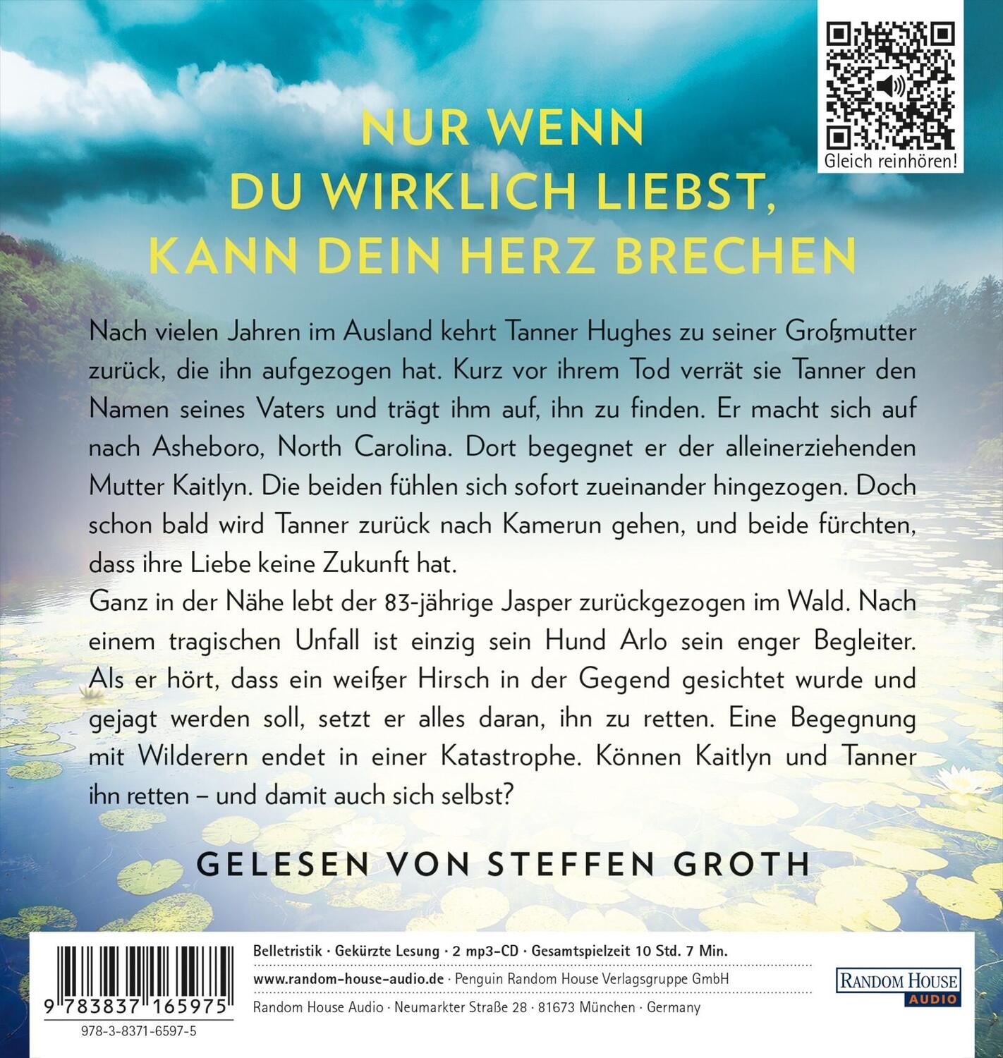 Bild: 9783837165975 | Unsere Zeit der Wunder | Roman | Nicholas Sparks | MP3 | 2 Audio-CDs