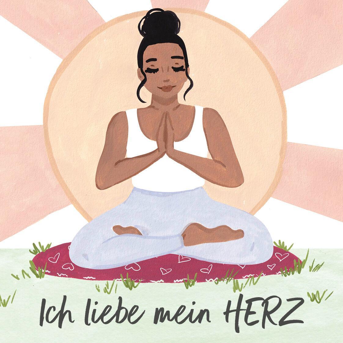 Bild: 4250939600079 | Liebe deinen Körper Karten | Louise Hay | Box | 44 farbige Illustr.