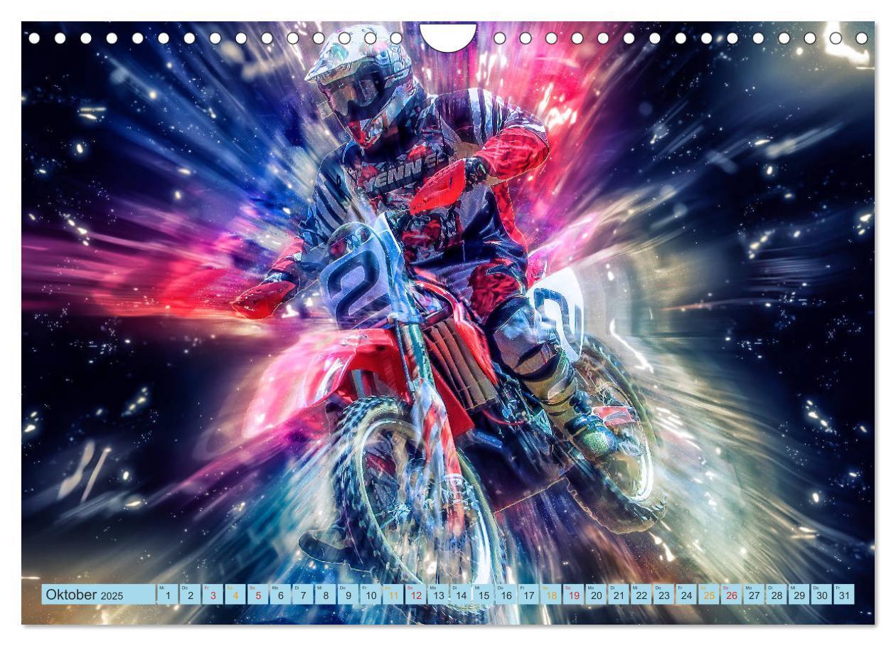 Bild: 9783435410286 | Motocross - extrem cool (Wandkalender 2025 DIN A4 quer), CALVENDO...