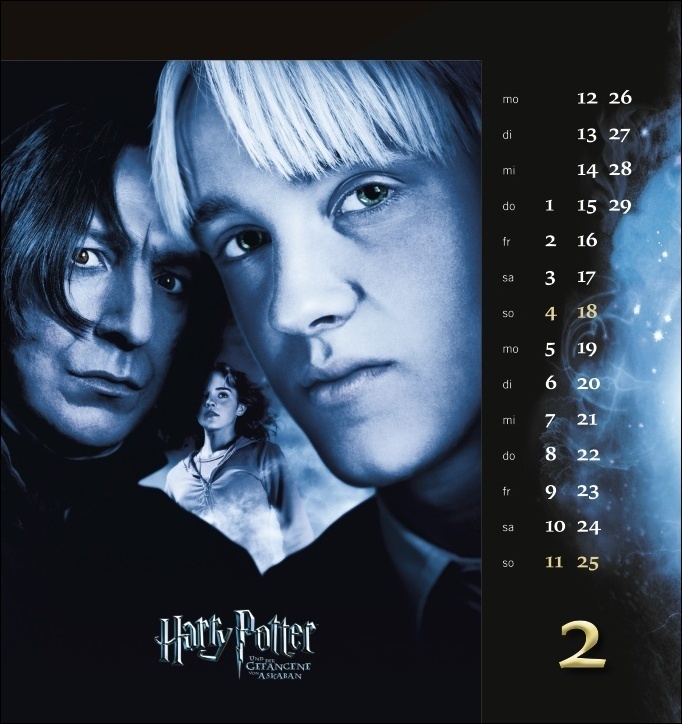 Bild: 9783756403325 | Harry Potter Filmplakate Postkartenkalender 2024. Die tollsten...