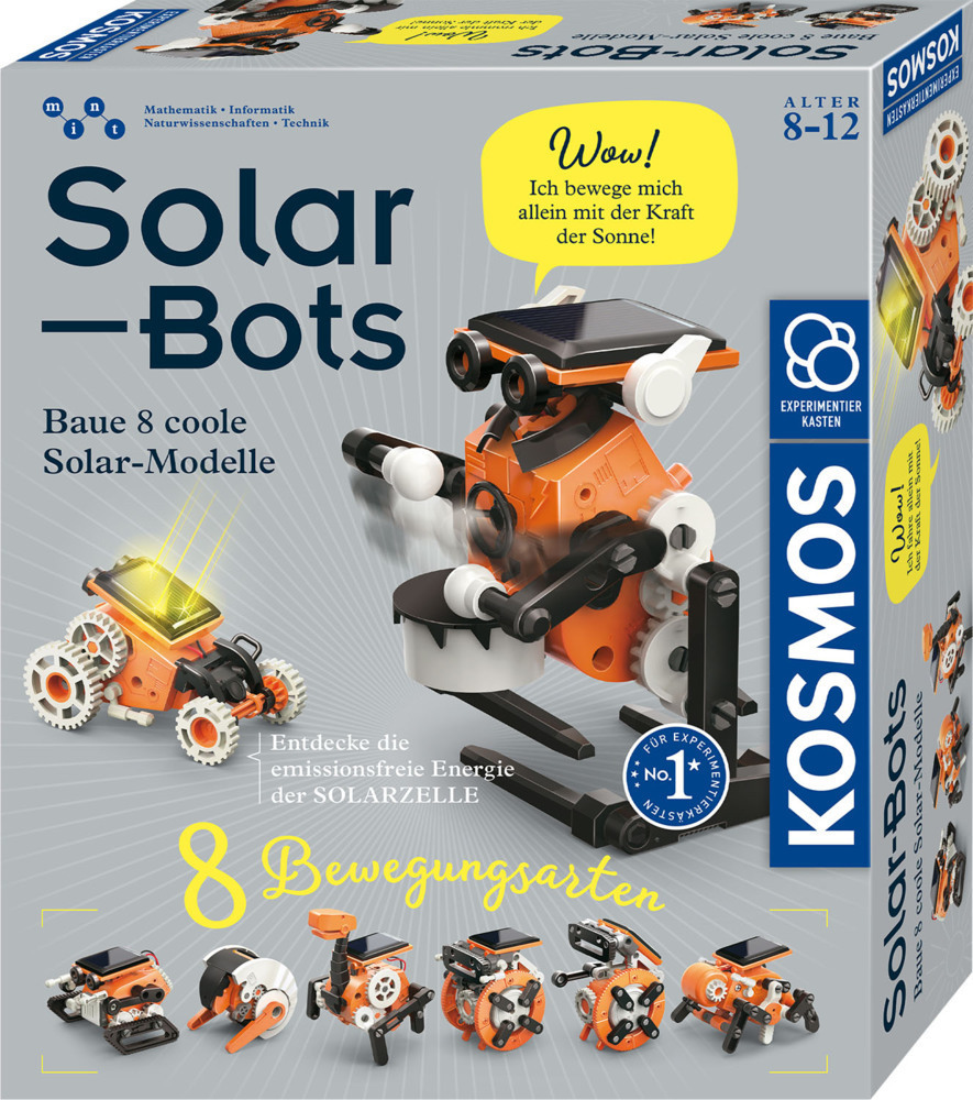 Cover: 4002051620677 | Solar-Bots (Experimentierkasten) | Spiel | In Spielebox | Brettspiel