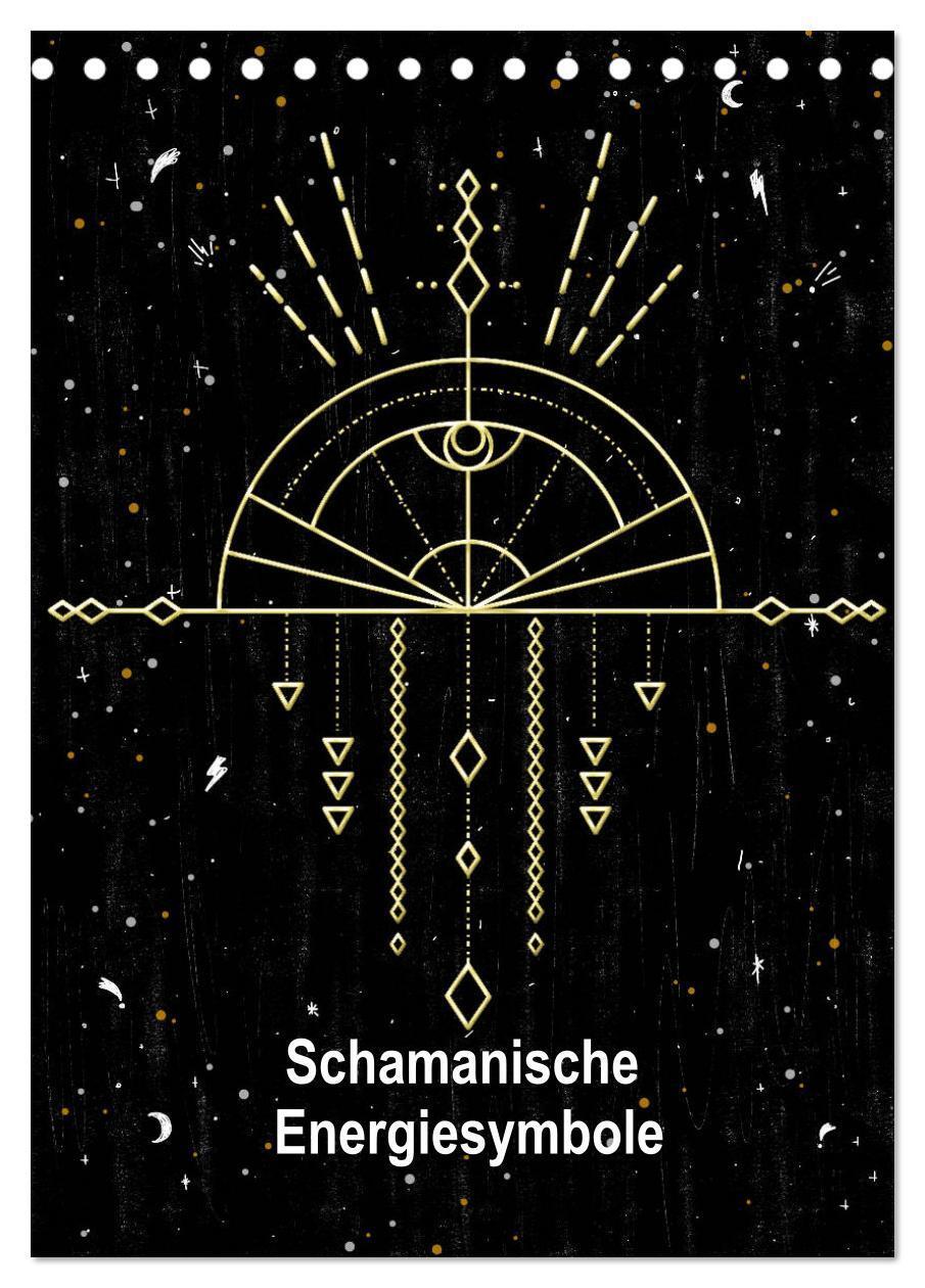 Cover: 9783675566439 | Schamanische Energiesymbole (Tischkalender 2024 DIN A5 hoch),...