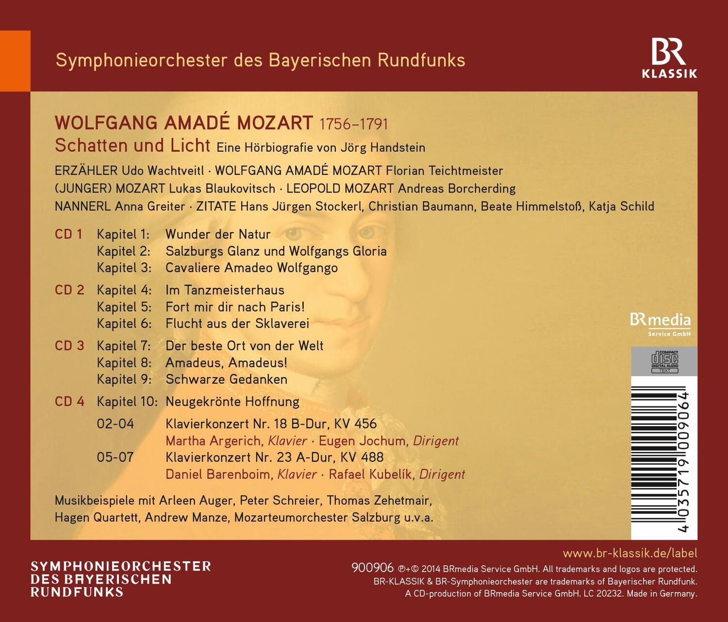 Rückseite: 4035719009118 | Die Macht der Musik (Hörbiographie) | Udo/Schir Wachtveitl | Audio-CD