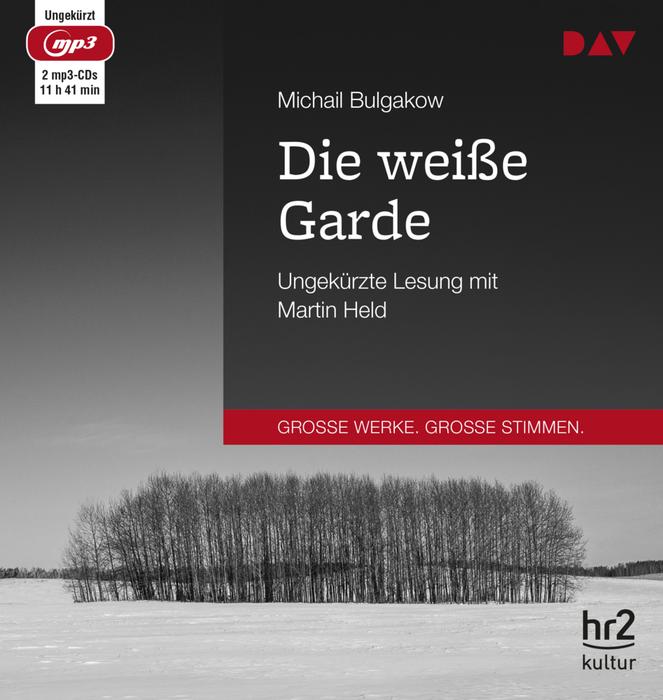 Cover: 9783742402271 | Die weiße Garde, 2 Audio-CD, 2 MP3 | Michail Bulgakow | Audio-CD