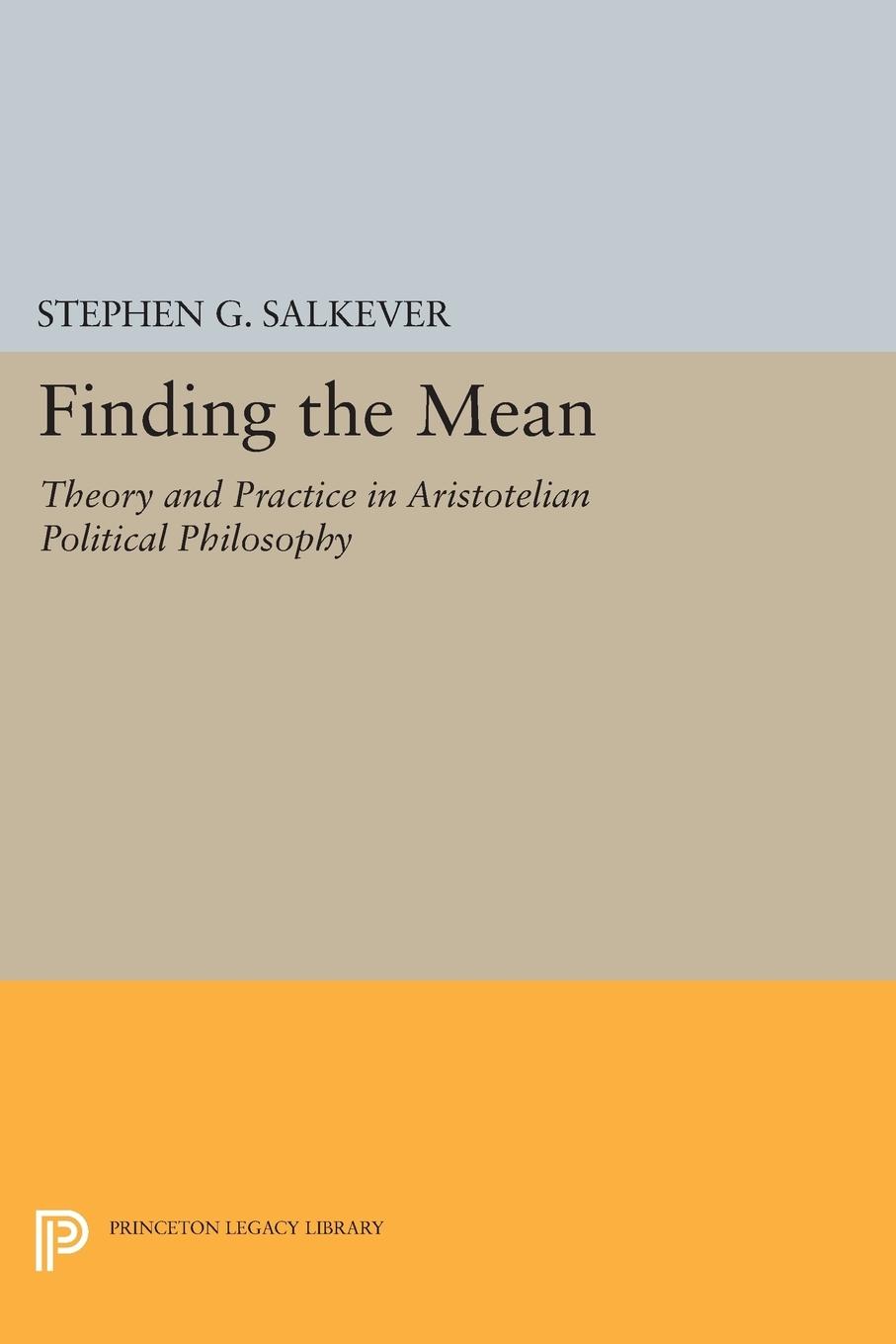 Cover: 9780691604985 | Finding the Mean | Stephen G. Salkever | Taschenbuch | Paperback