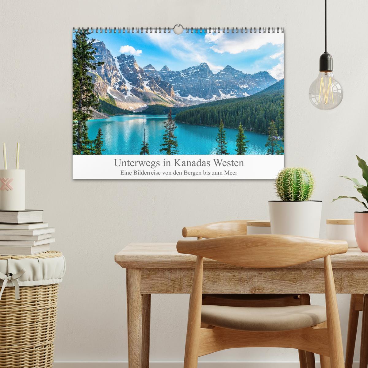 Bild: 9783435181537 | Unterwegs in Kanadas Westen (Wandkalender 2025 DIN A3 quer),...