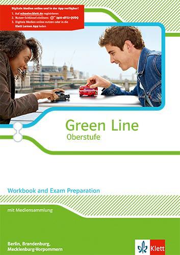 Cover: 9783125304147 | Green Line Oberstufe. Klasse 11/12. Workbook and Exam Preparation...
